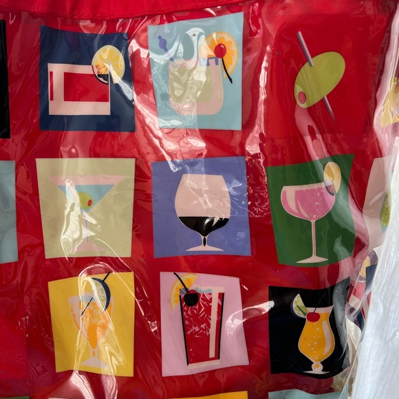 Xhileration Beach Poolside Tote Bag “Cocktails” - Beach tote 🌞 medium sized - Picture 4 of 5